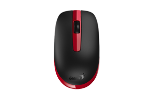 עכבר אלחוטי חברת ג'יניוס Genius-NX-7007-BLACK-RED
