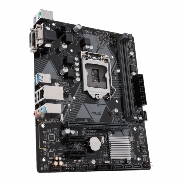 ⁦לוח אם Asus prime h310m-k r2.0⁩ – תמונה ⁦2⁩